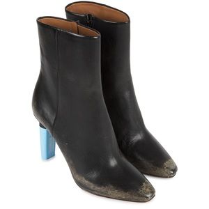 Vetements Fall 18 leather booties